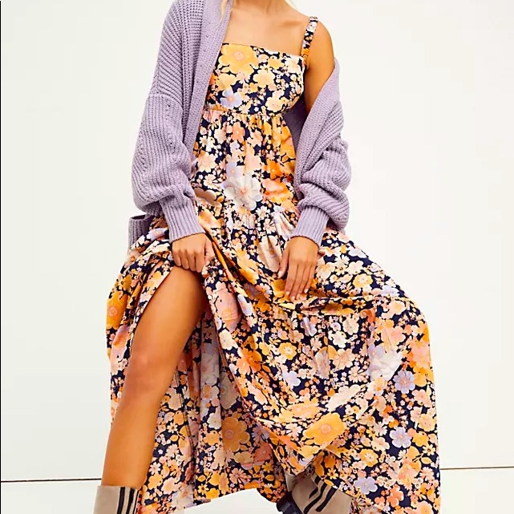 Free People Park Slope Maxi dress XL
